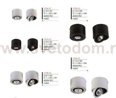 Потолочный светильник Favourite 1775-1C Reflector