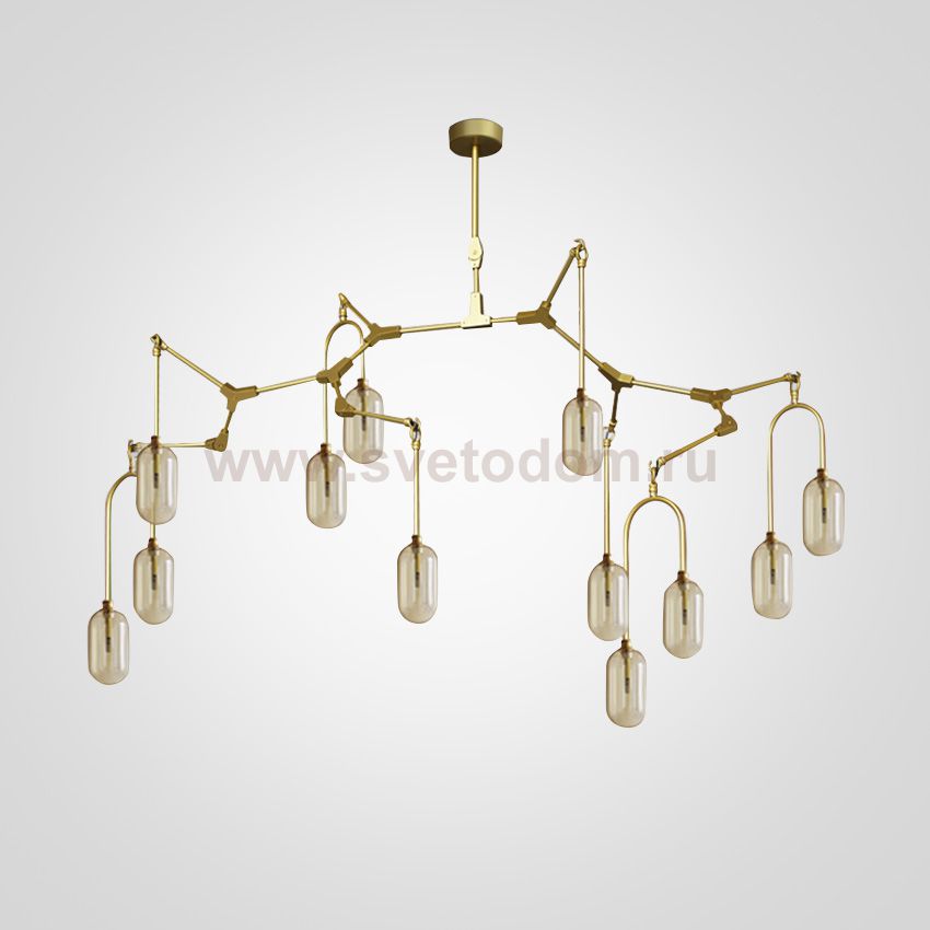 Подвесная люстра WILLOW 12 ImperiumLoft 177870-26