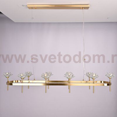 Подвесная люстра LOTOS LONG 10 ImperiumLoft 177885-26