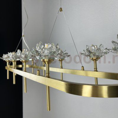 Подвесная люстра LOTOS LONG 10 ImperiumLoft 177885-26
