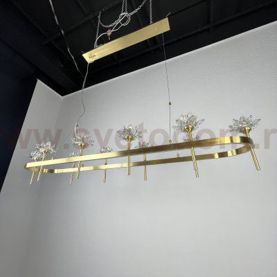 Подвесная люстра LOTOS LONG 10 ImperiumLoft 177885-26