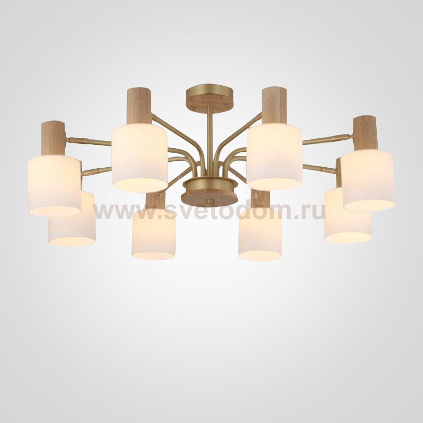 Подвесная люстра INGRID 8 glass ImperiumLoft 177887-26