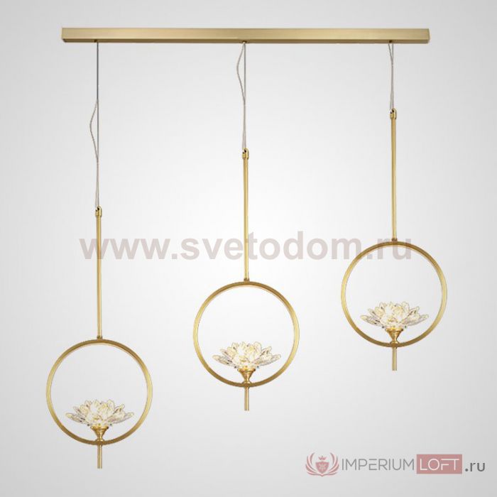 Подвесной светильник LOTOS ONE 3 ImperiumLoft 177900-26