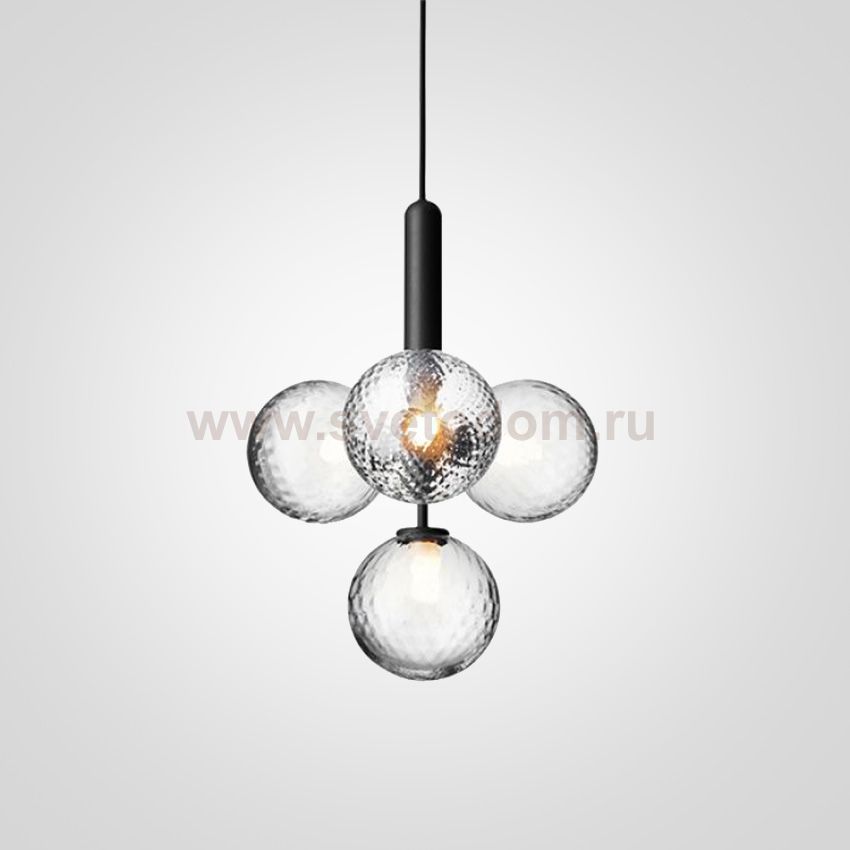 Подвесной светильник RAFFIN 4 transparent ImperiumLoft 177908-26