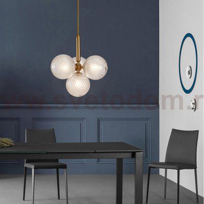 Подвесной светильник RAFFIN 4 transparent ImperiumLoft 177908-26