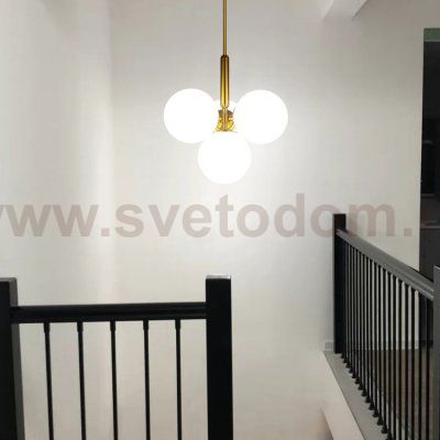 Подвесной светильник RAFFIN 4 white ImperiumLoft 177909-26