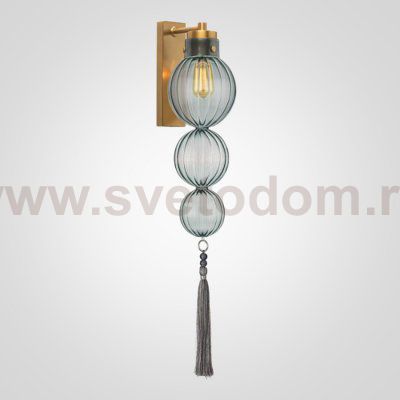 Бра Heathfield Lighting - Medina Wall brass/blue ImperiumLoft 177913-22
