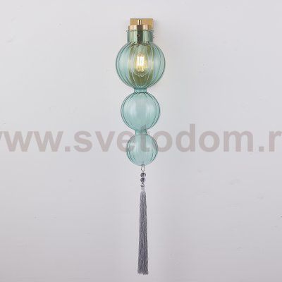 Бра Heathfield Lighting - Medina Wall brass/blue ImperiumLoft 177913-22