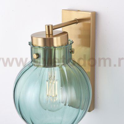 Бра Heathfield Lighting - Medina Wall brass/blue ImperiumLoft 177913-22