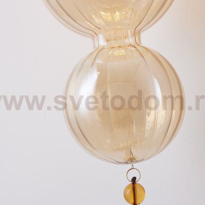 Бра Heathfield Lighting - Medina Wall brass/amber ImperiumLoft 177914-22