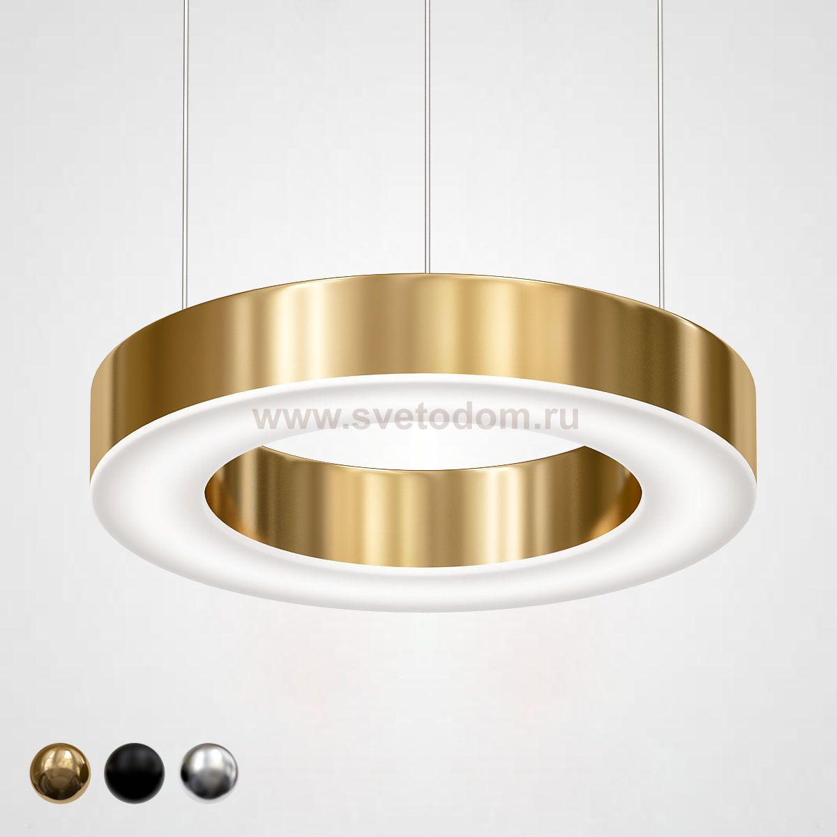 Люстра Light Ring Horizontal D40 Золото ImperiumLoft 177930-22