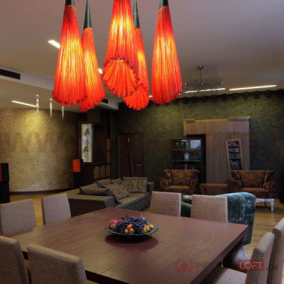 Люстра Aqua Creations Lighting Chilli chandelier 5L ImperiumLoft 177948-28