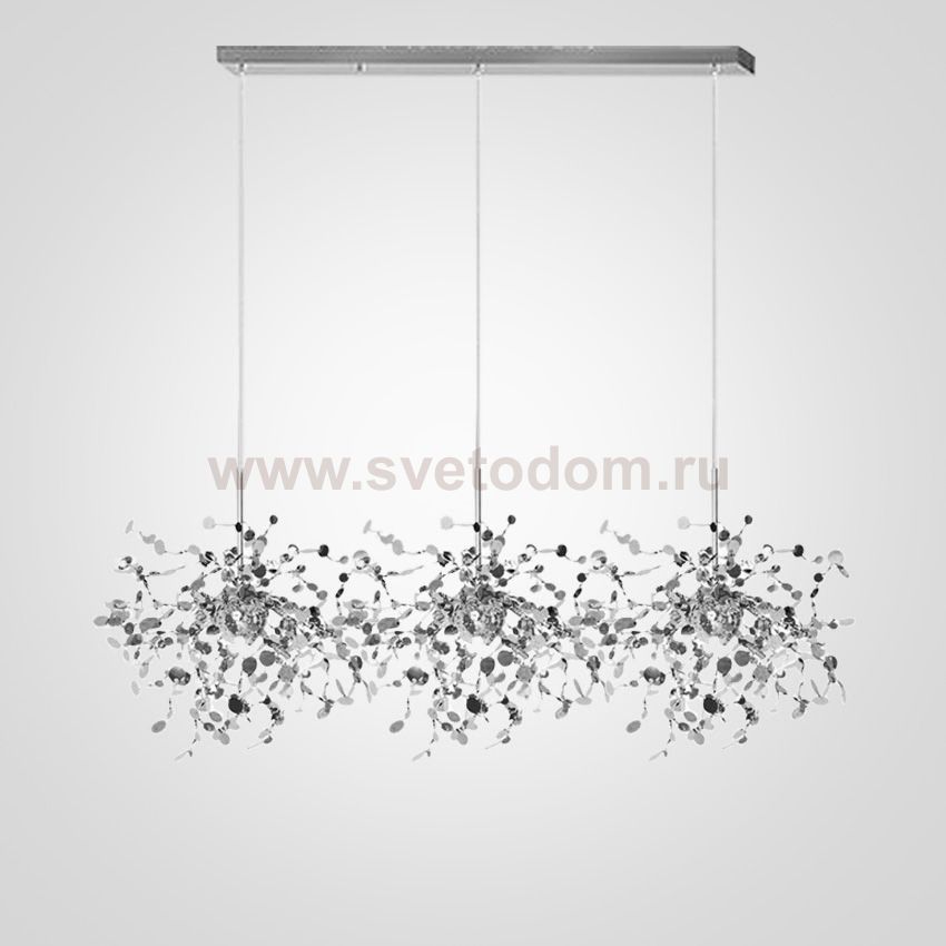 Люстра Tezani Argent Suspension Linear 3 L110 ImperiumLoft 177952-22