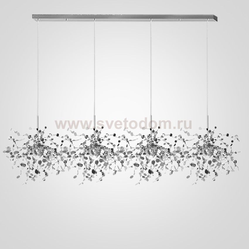 Люстра Tezani Argent Suspension Linear 4 L140 ImperiumLoft 177953-22