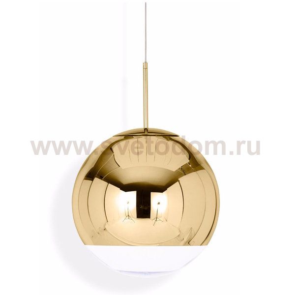 Подвесной светильник Mirror Ball Gold D25 ImperiumLoft 177971-22