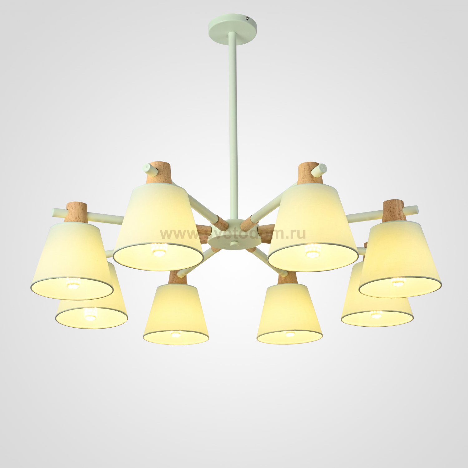 Потолочная люстра на штанге NATURA A BLUE 8 ImperiumLoft 177992-26