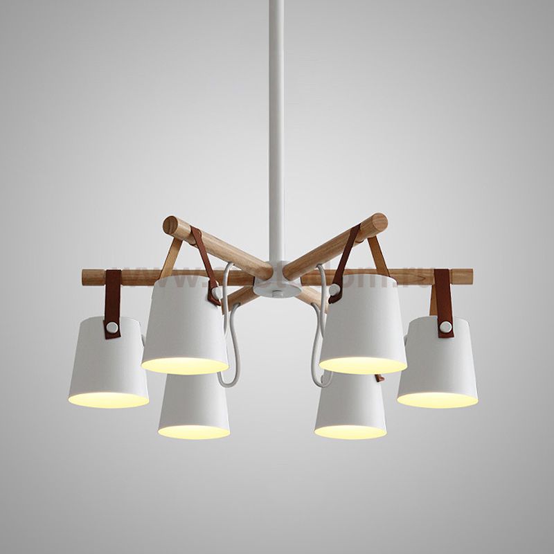 Люстра потолочная на штанге NATURA C6 white ImperiumLoft 178004-26