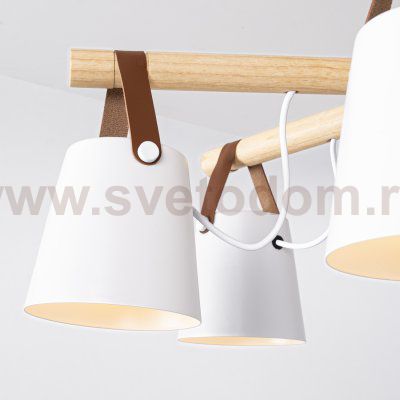 Люстра потолочная на штанге NATURA C8 white ImperiumLoft 178005-26