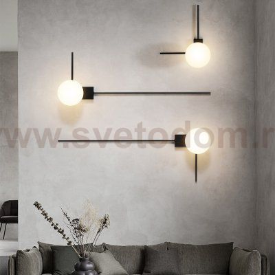 Настенный светильник в виде угла LINGE S ImperiumLoft 178014-26