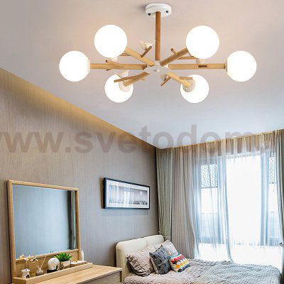 Подвесная люстра FINCH 6 ImperiumLoft 178021-26