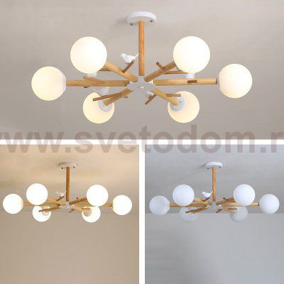 Подвесная люстра FINCH 6 ImperiumLoft 178021-26