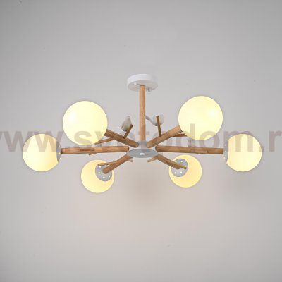 Подвесная люстра FINCH 6 ImperiumLoft 178021-26