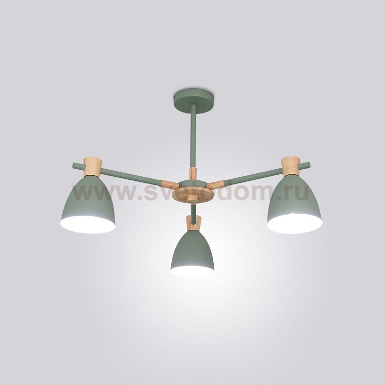 Потолочная люстра FOLKE 3 Green ImperiumLoft 178025-26