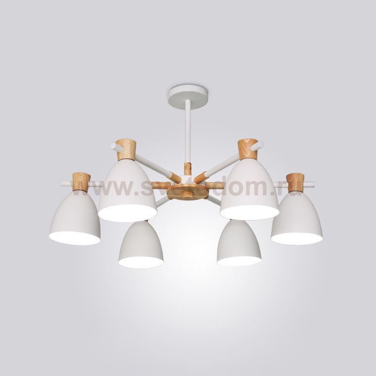 Потолочная люстра FOLKE 6 White ImperiumLoft 178029-26