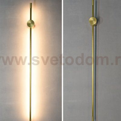 Настенный светильник Wall LINES L60 Gold ImperiumLoft 178043-26