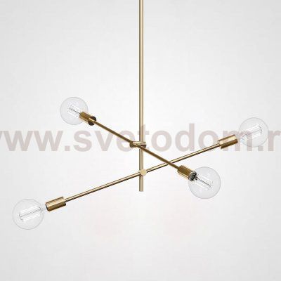 Люстра LF Studio Cliff Pendant 4 Bronze ImperiumLoft 178049-22