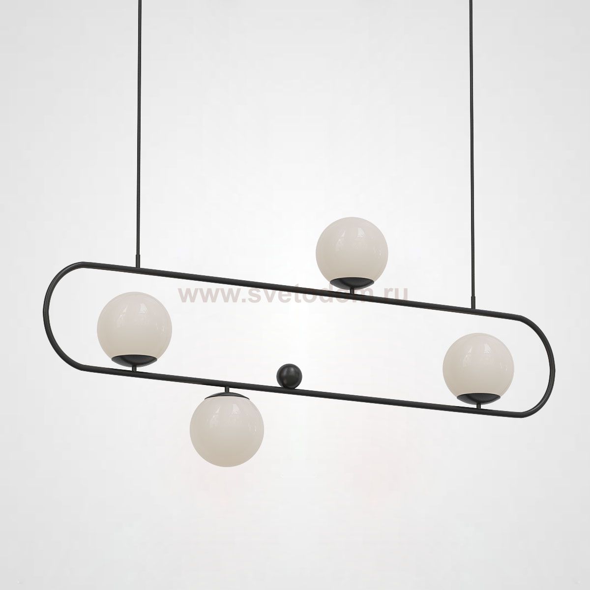 Подвесной реечный светильник HOOP L120 ЧЕРНЫЙ ImperiumLoft 178054-26