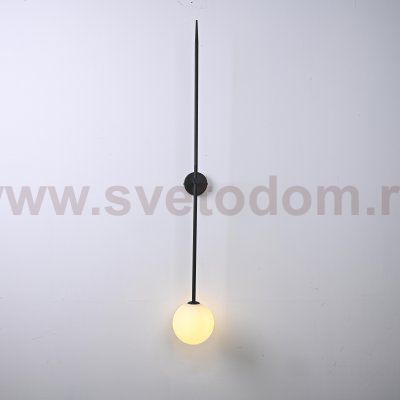 Настенный светильник LINES Ball 150 Black ImperiumLoft 178055-26