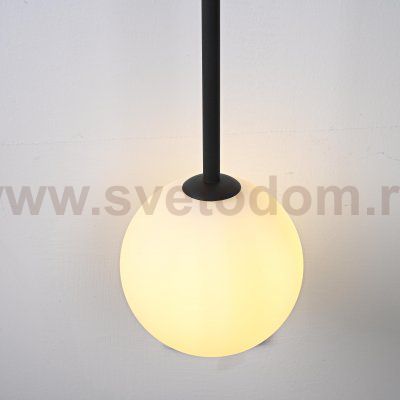 Настенный светильник LINES Ball 150 Black ImperiumLoft 178055-26