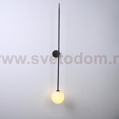 Настенный светильник LINES Ball 150 Black ImperiumLoft 178055-26