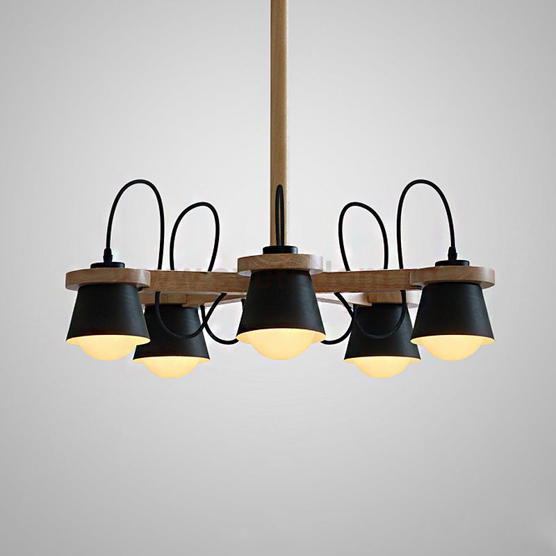 Люстра потолочная NATURA B5 Black ImperiumLoft 178083-26