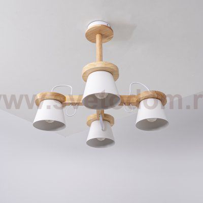 Люстра потолочная NATURA B4 White ImperiumLoft 178085-26