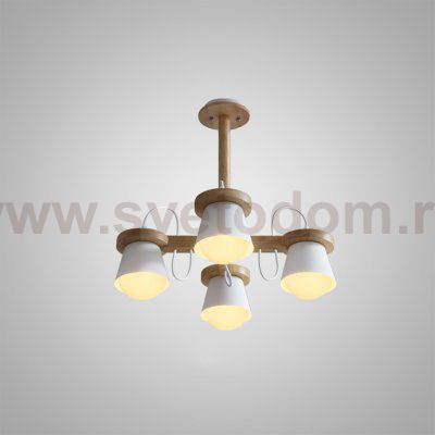 Люстра потолочная NATURA B4 White ImperiumLoft 178085-26