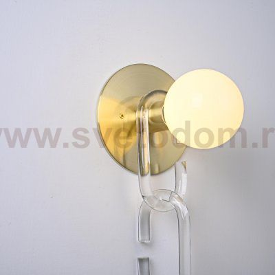 Настенный светильник CHAIN WALL Прозрачный ImperiumLoft 178089-26