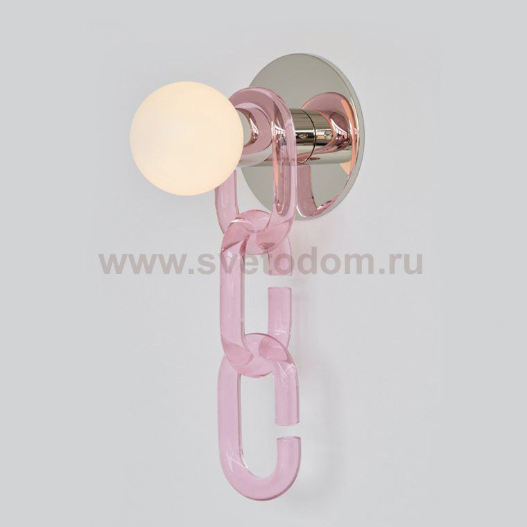 Настенный светильник CHAIN WALL Розовый ImperiumLoft 178090-26