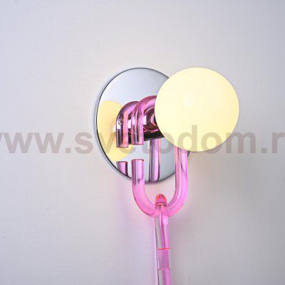 Настенный светильник CHAIN WALL Розовый ImperiumLoft 178090-26