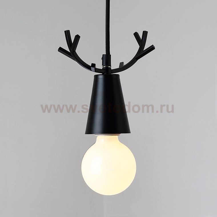 Подвесной светильник DEER ONE Черный ImperiumLoft 178107-26