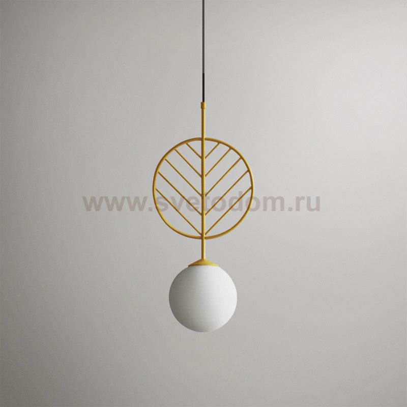 Подвесной светильник LEAF B Жёлтый ImperiumLoft 178141-26