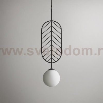 Подвесной светильник LEAF C Чёрный ImperiumLoft 178144-26