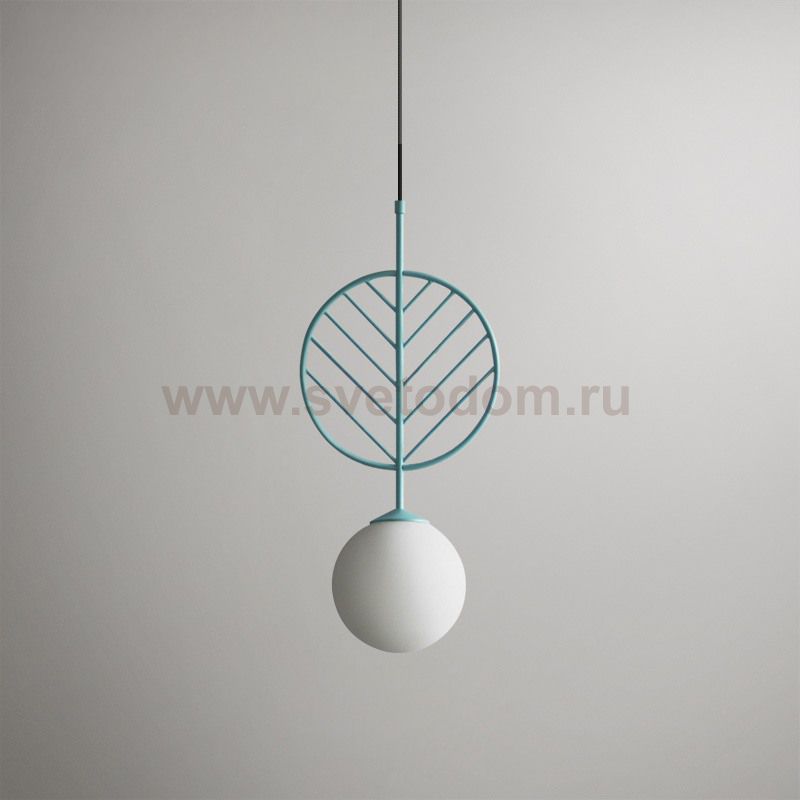 Подвесной светильник LEAF B Голубой ImperiumLoft 178146-26