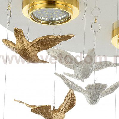 Люстра с птичками Favourite 1782-4U Rudel