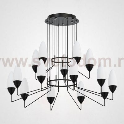 Подвесная люстра TACT 10+5 ImperiumLoft 178240-26