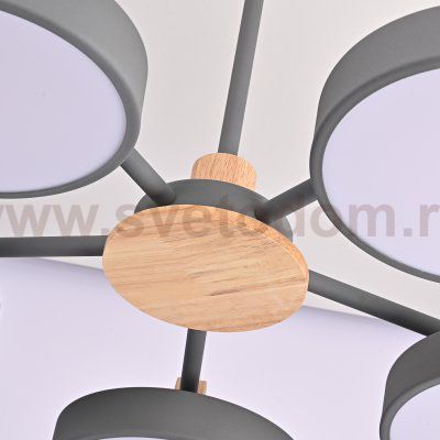 Потолочная люстра MOVE 5 Gray ImperiumLoft 178249-26