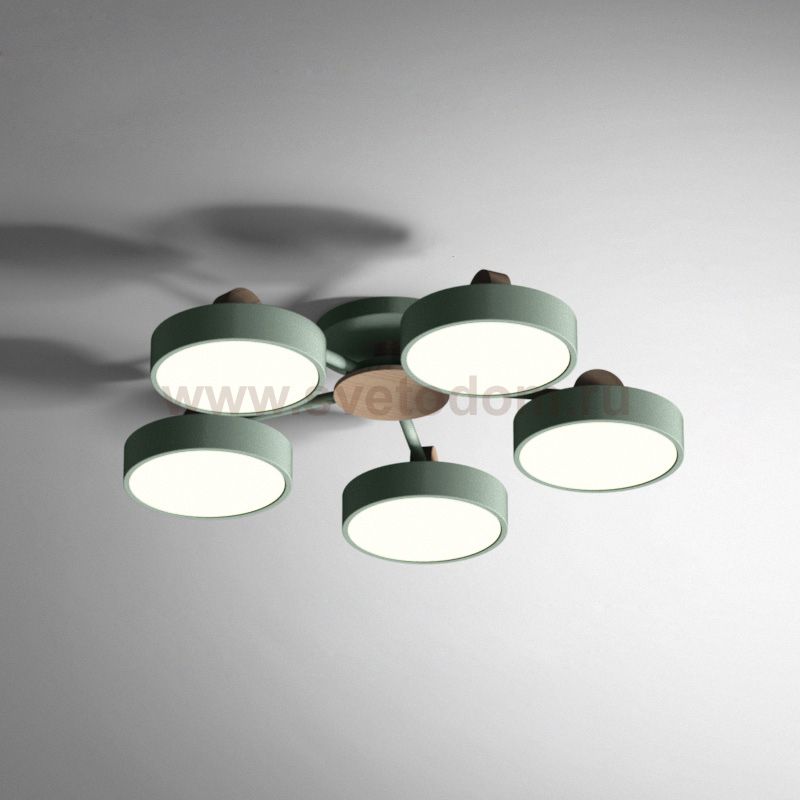 Потолочная люстра MOVE 5 Green ImperiumLoft 178250-26