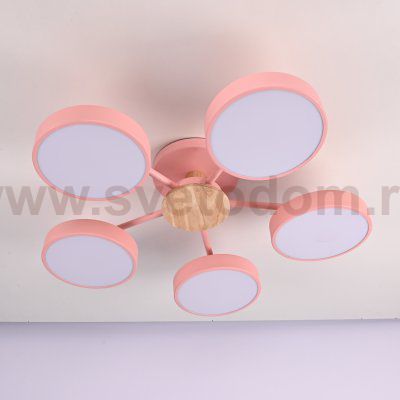 Потолочная люстра MOVE 5 Pink ImperiumLoft 178251-26
