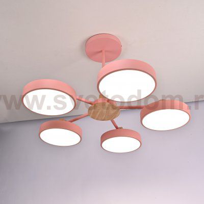 Потолочная люстра MOVE 5 Pink ImperiumLoft 178251-26